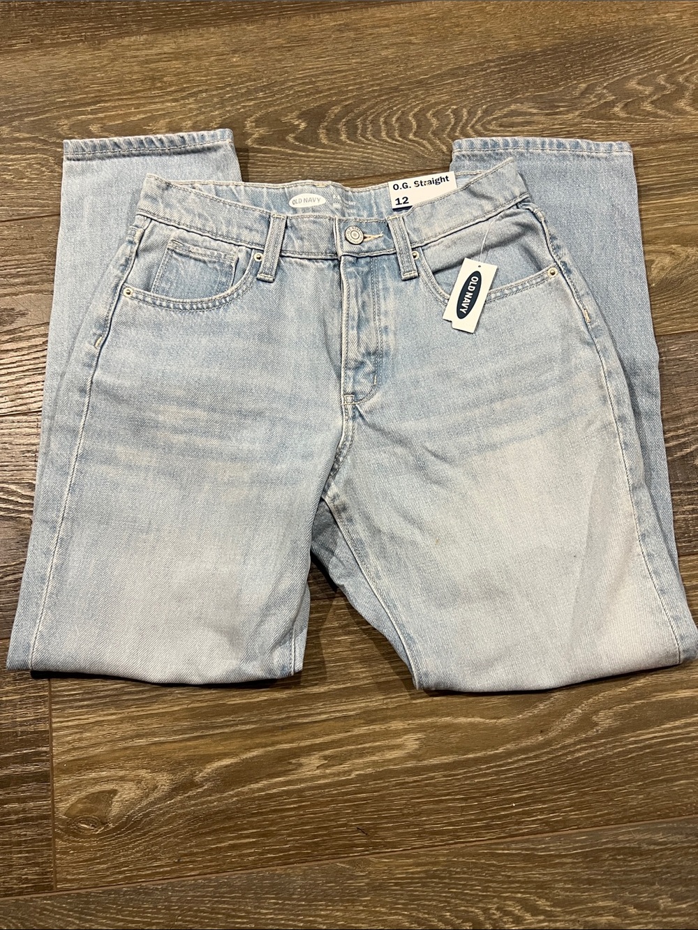 Old Navy Light Blue Kids’ Straight Jeans